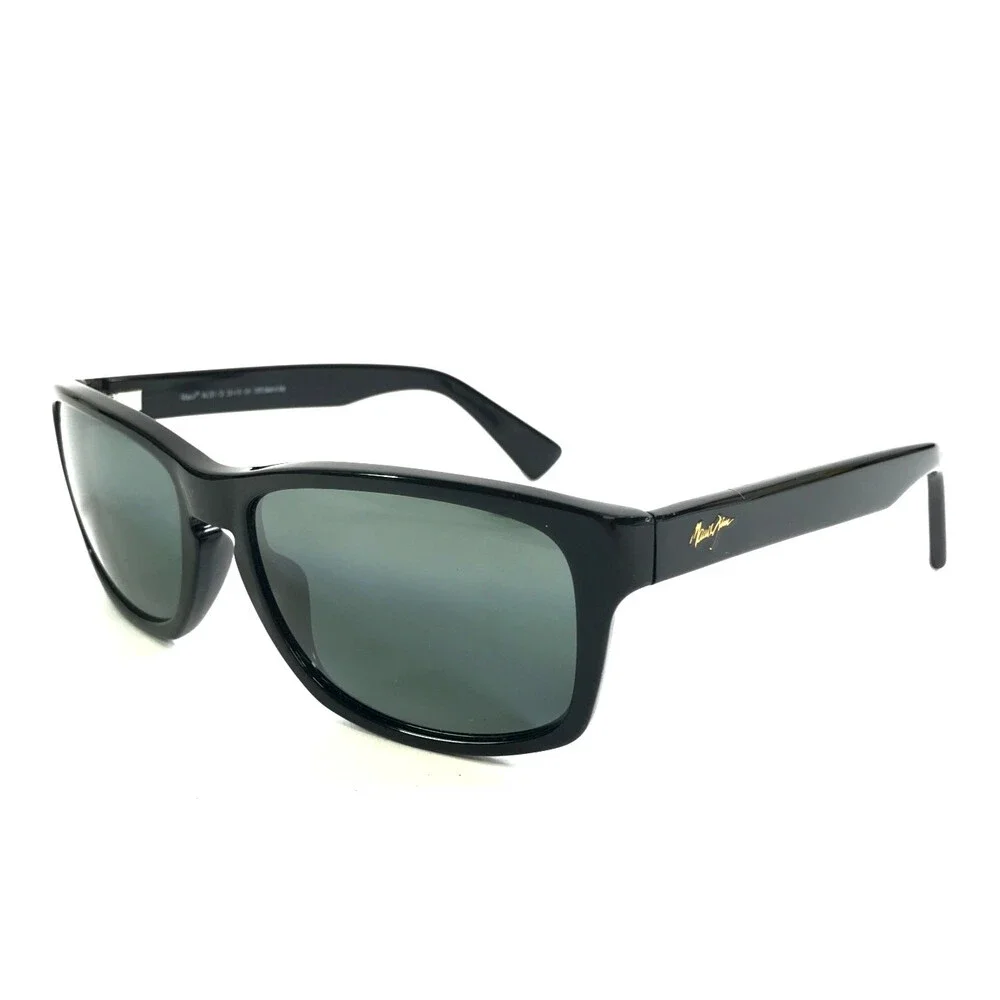 Maui Jim Sunglasses MCGREGOR POINT MJ291-02 Gloss Black Frames with Neutral Gray